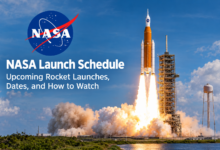 nasa launch schedule