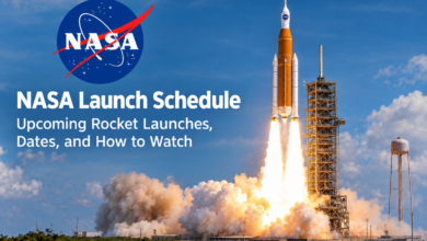 nasa launch schedule