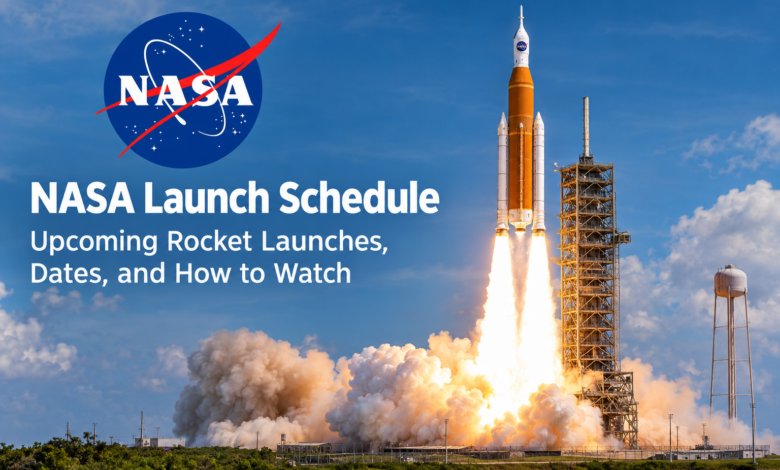 nasa launch schedule
