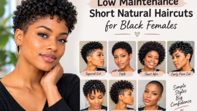 allinetitle: low maintenance short natural haircuts for black females