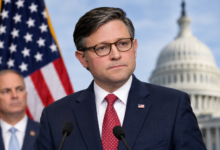 mike johnson republican revolt